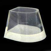 HPR 36 sarokvédő cipőre, méret: 17 x 22 mm - CLEAR (Színtelen)